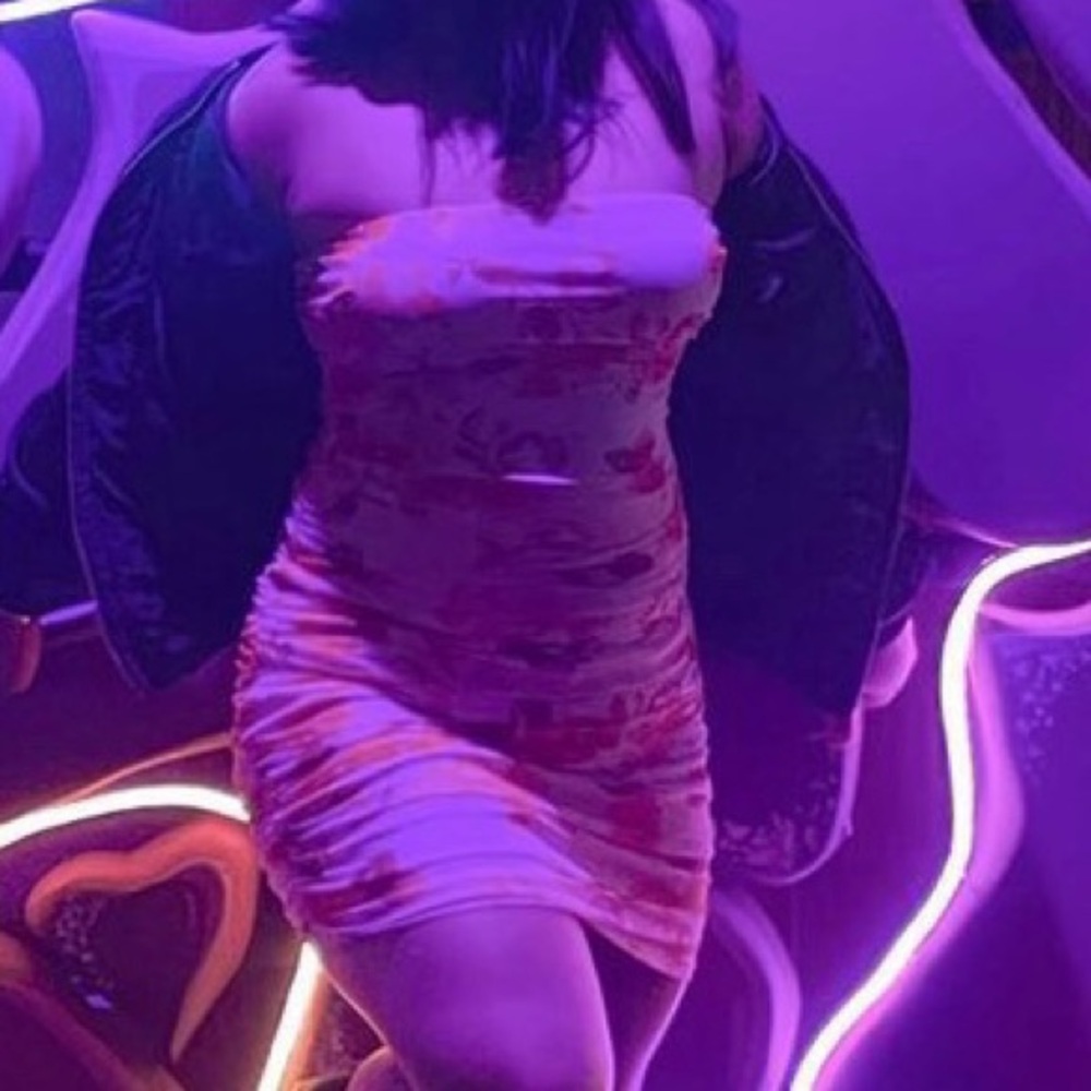 PRIVY- L Pink Floral Mini Dress